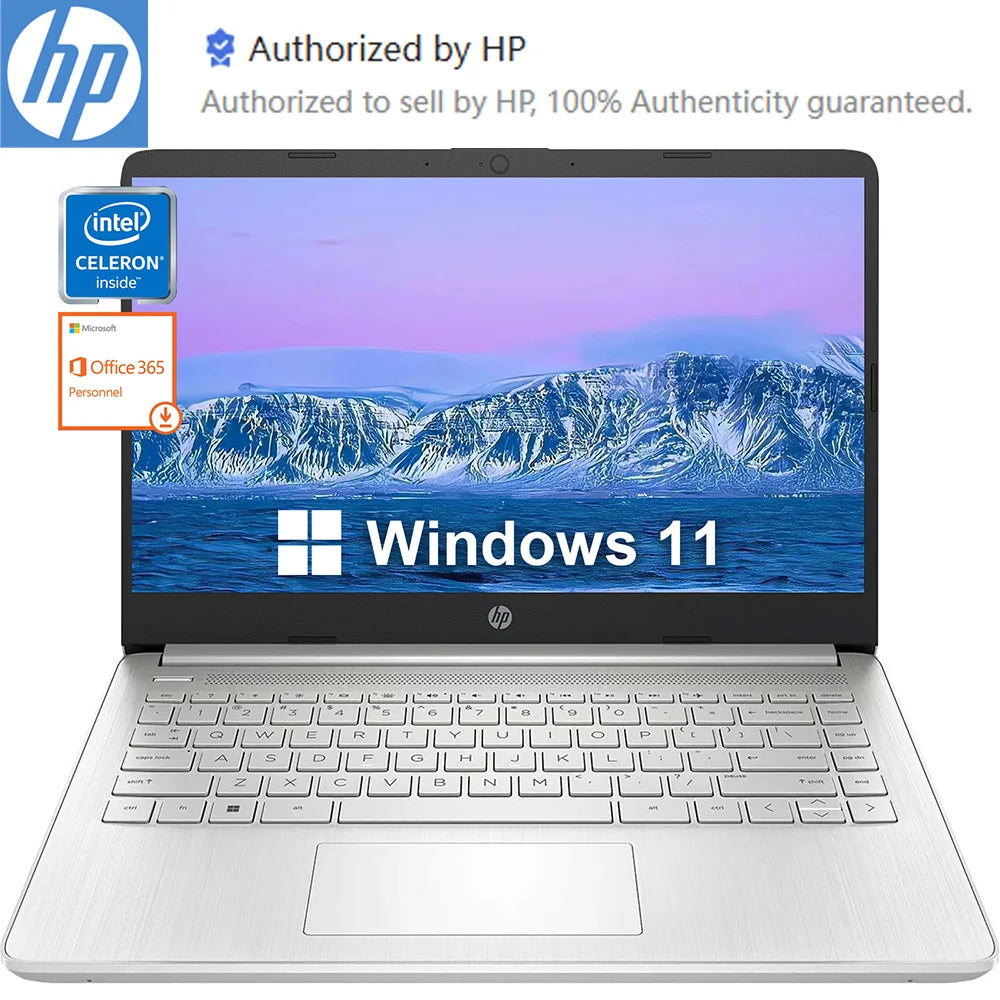 HP Newest 14" Business Laptop, Intel ,Silver