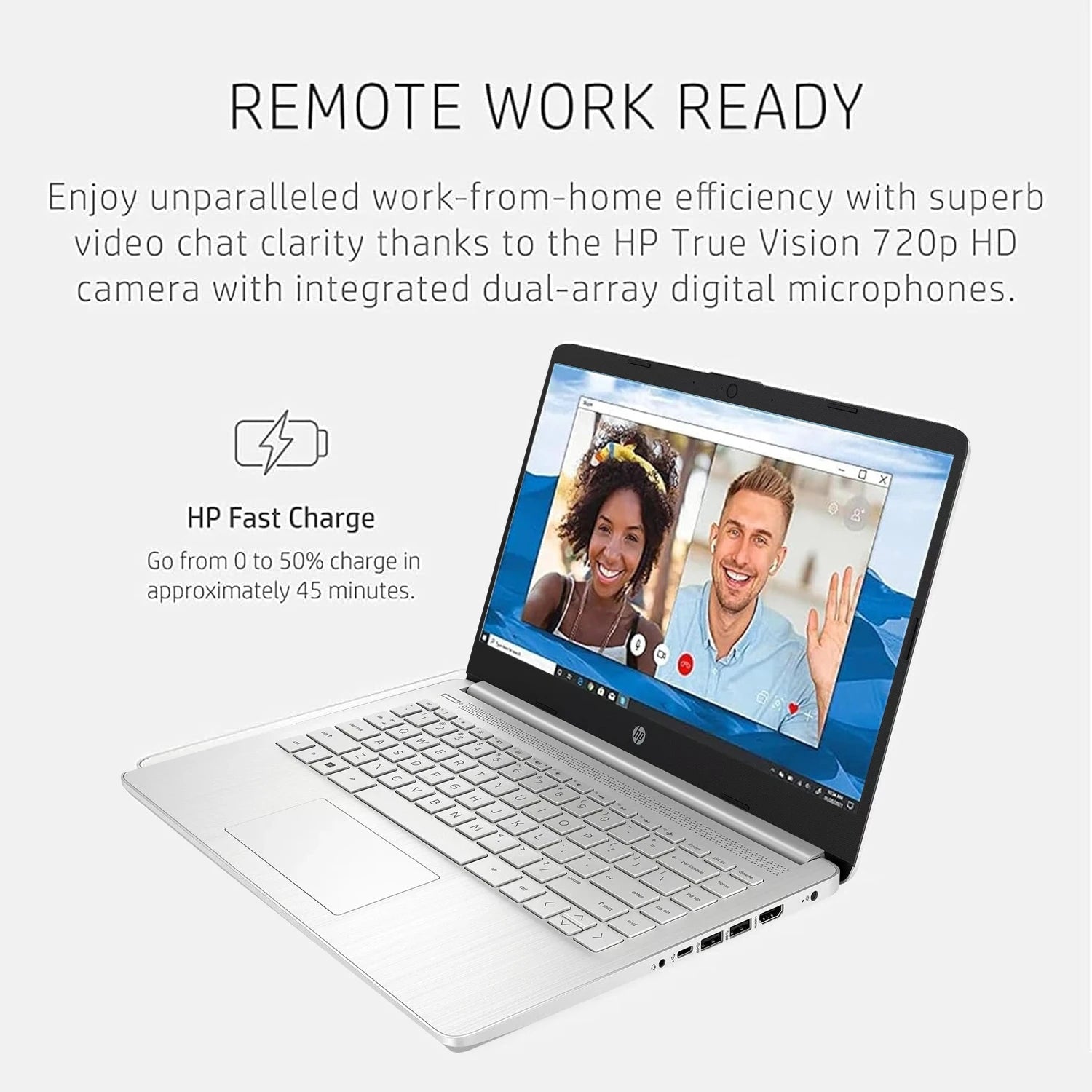 HP Newest 14" Business Laptop, Intel ,Silver