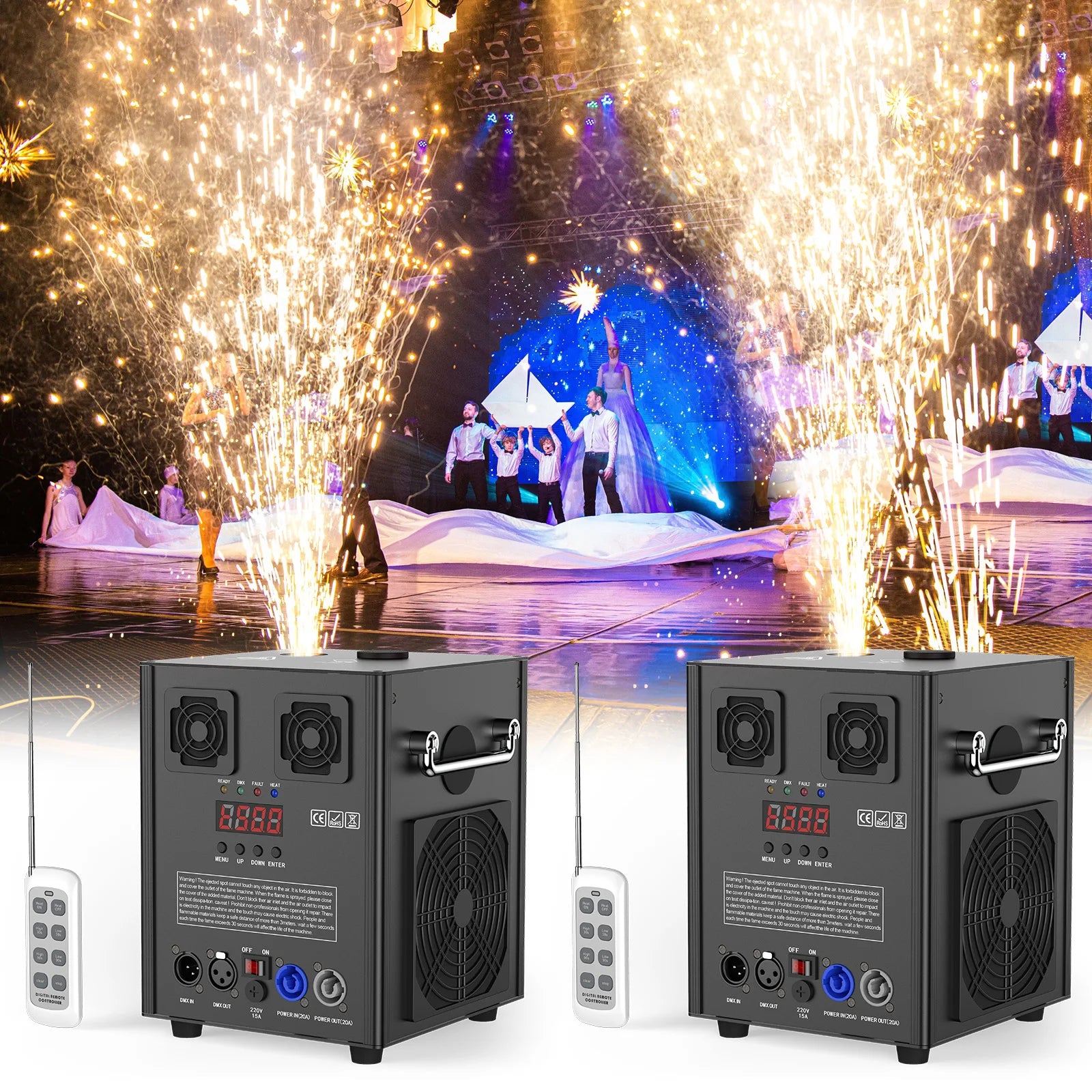 Indoor Outdoor DJ Party Wedding  Equipment Wireless