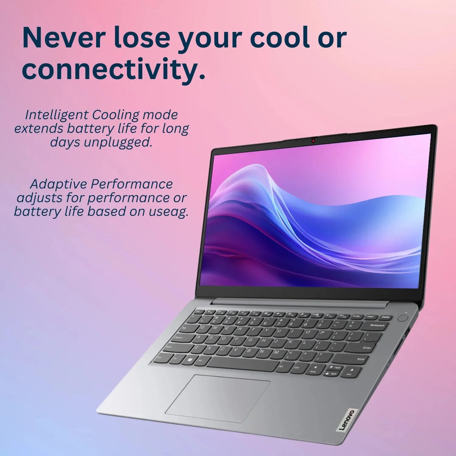 Lenovo 14" Business Laptop ,Intel ,Cloud Grey, Windows 11 Pro
