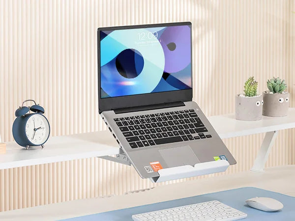 Electric Standing Desk with Drawers, Home Office Computer Desk