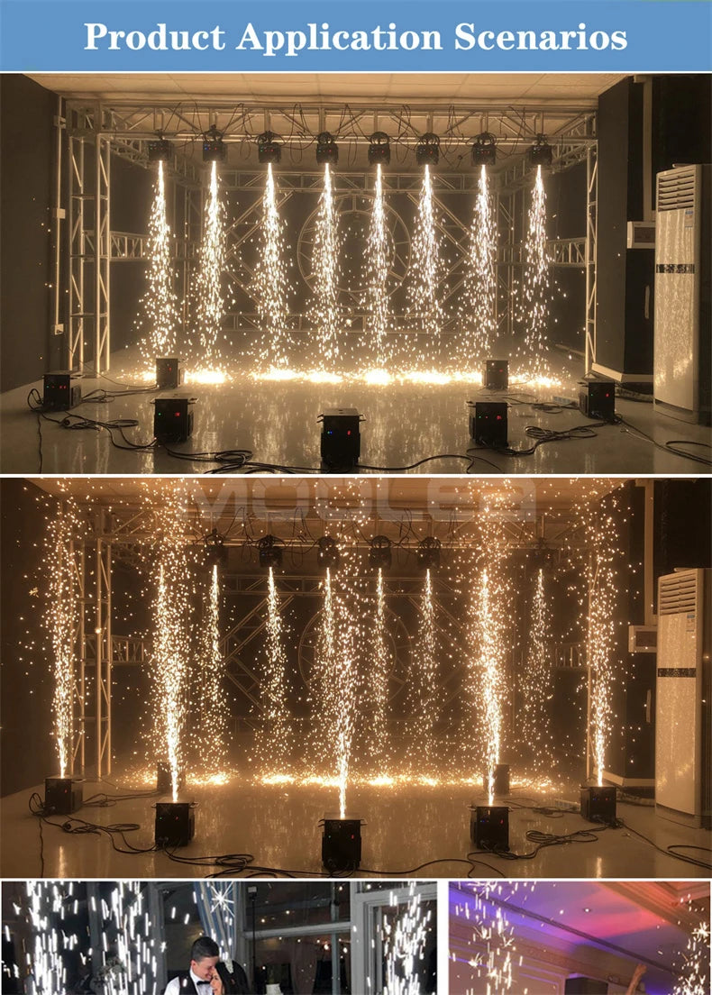 Cold Spark  Wedding Sparkler  Fountain Firework Machine