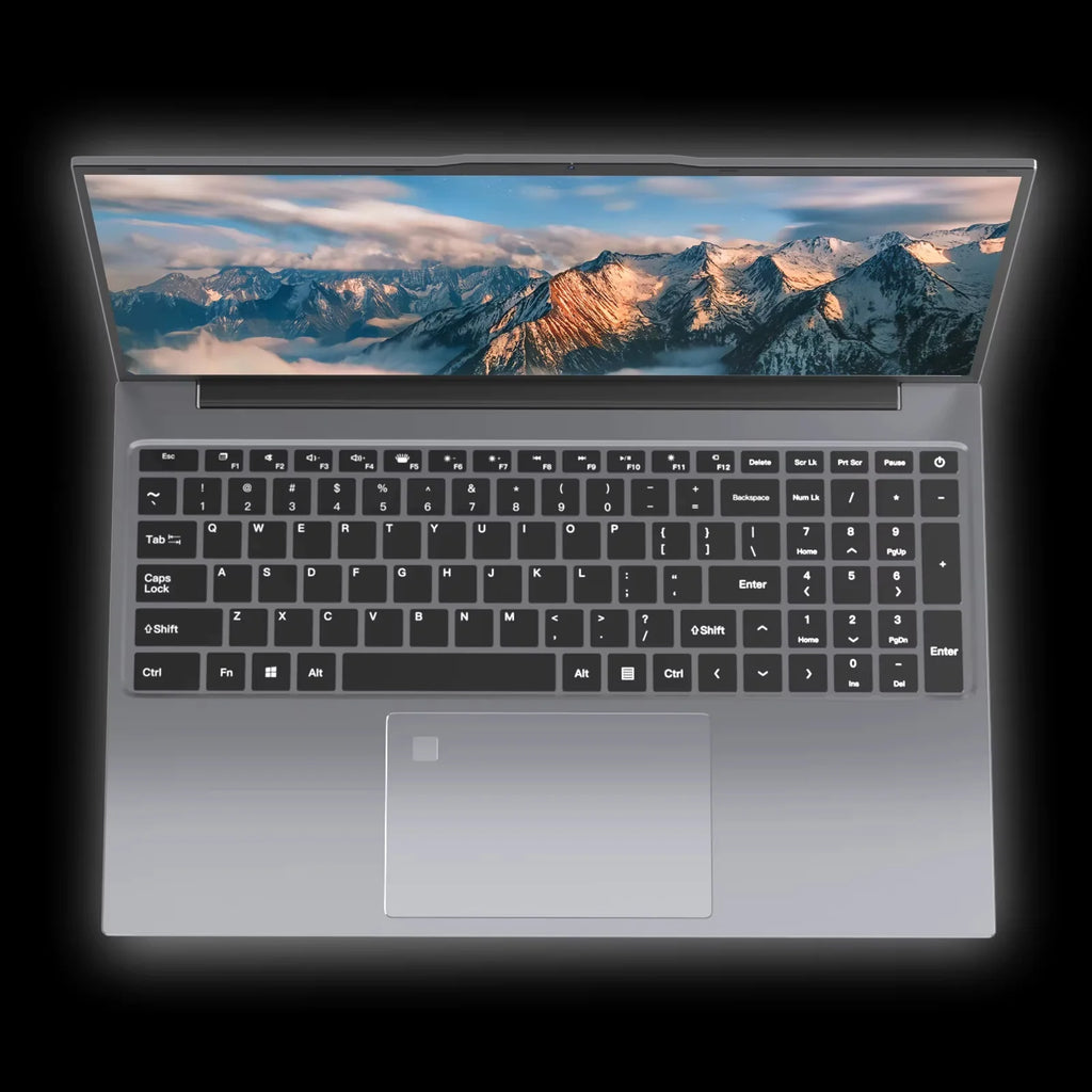 15.6" Ultra Slim Intel Core Computer Notebook PC Fingerprint Unlock Gaming