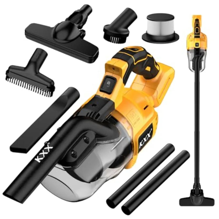 Cordless Vacuum for Dewalt 20V Battery 5 in 1 Handheld Electric Vacuum Cleaner with 500W Powerful Motor 46 CFM Portable Hand Va