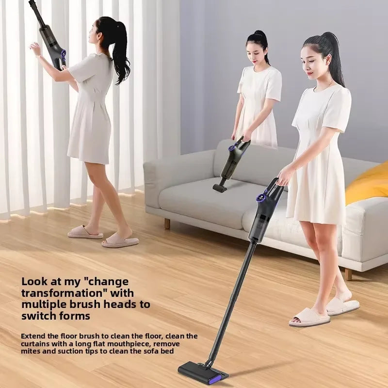 High Suction Power USB Rechargeable Cordless Home Portable Vacuum Cleaner