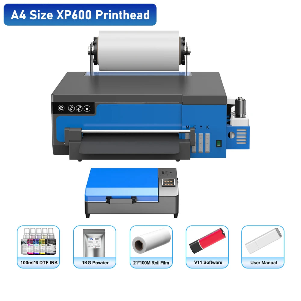 A3 DTF Printer/A3 XP600 DTF Printer/A4 L805 DTF Printer Printing Machine For T-shirt For Metal Wooden Direct Transfer Printer