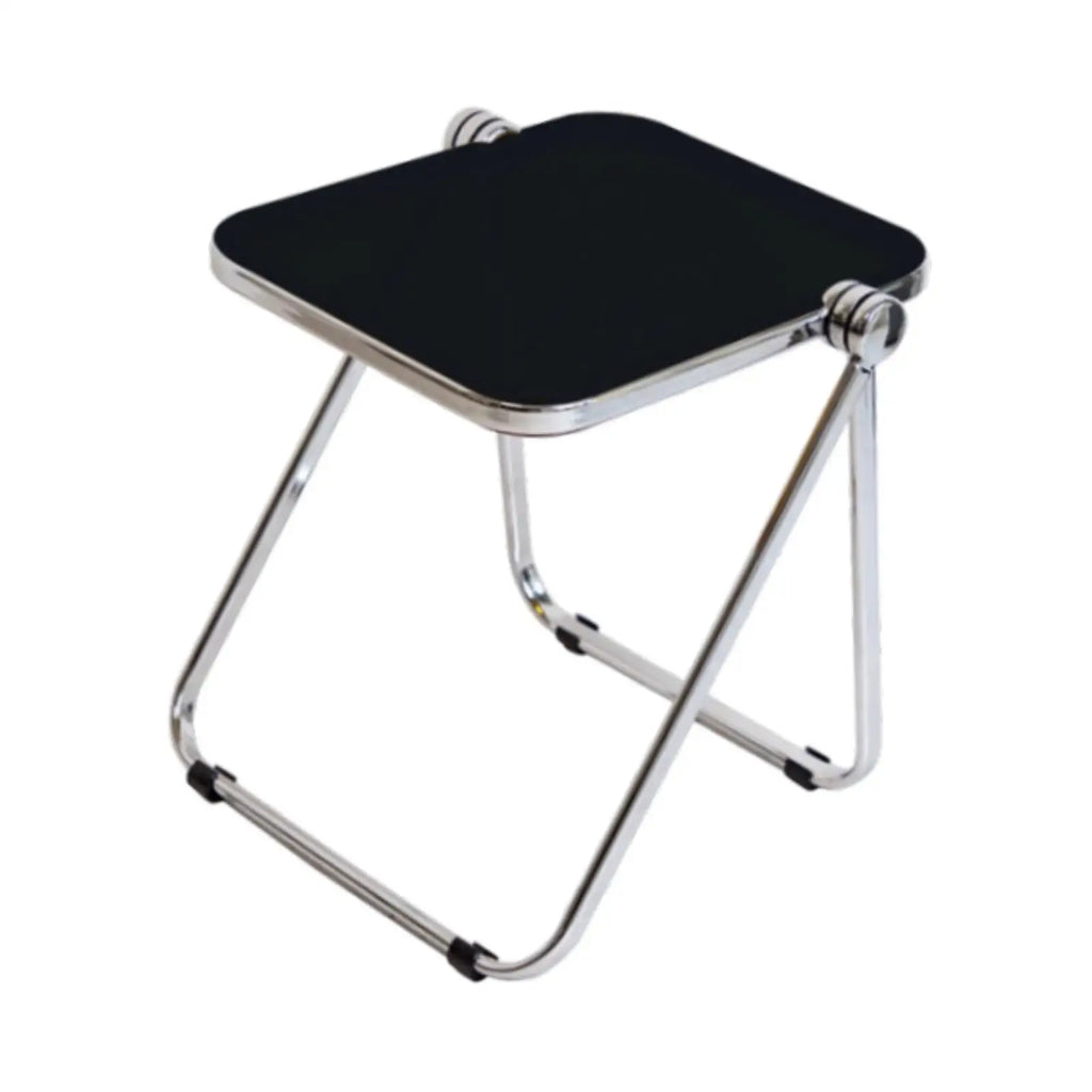 Acrylic Folding Tray Table Multipurpose Save Space Tiny Side Table  Dinner Tray Table for Home Dorm Apartment Office Bedroom
