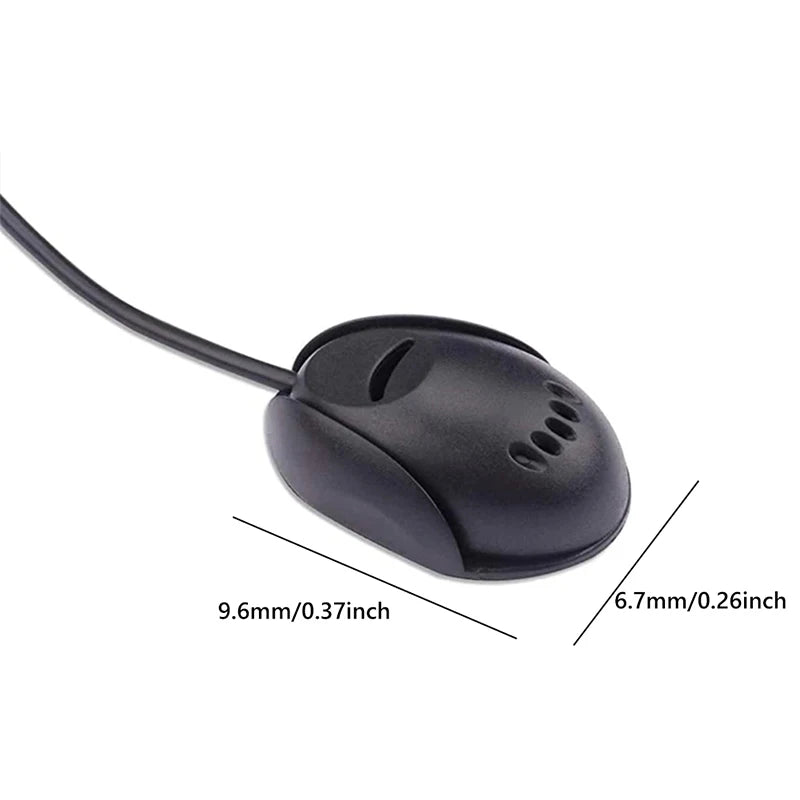 Mini Car Microphone Bluetooth-compatible for Car Vehicle Radio GPS