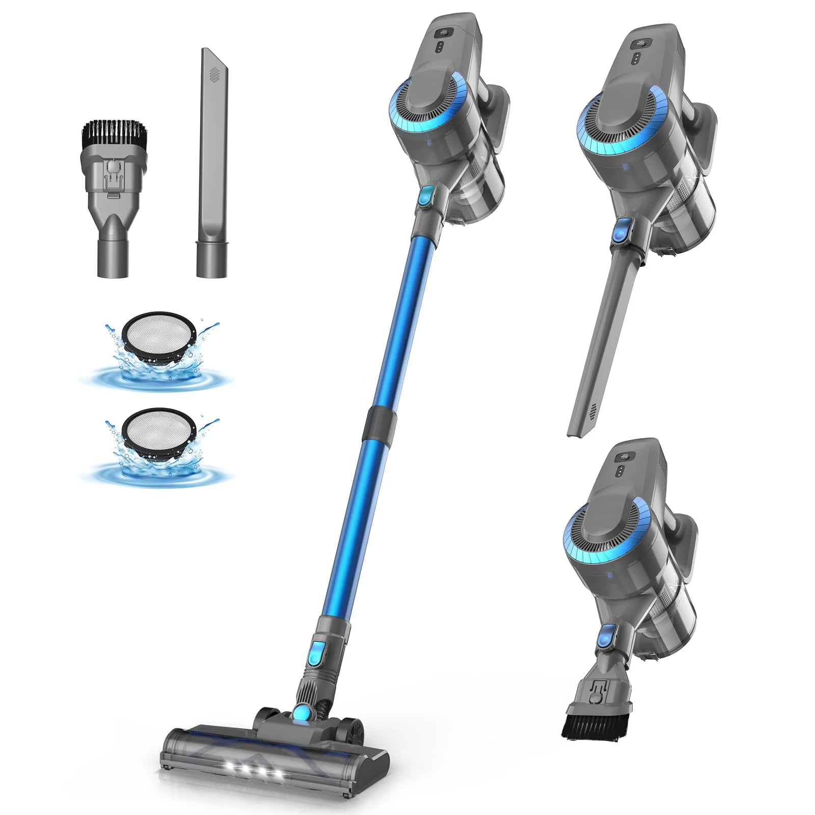 Cordless Vacuum Cleaner 6 in 1 Powerful Ultra-Lightweight
