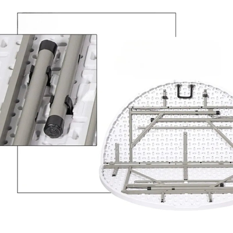 Folding Portable Dining Tables Elegant Simple Space Saves