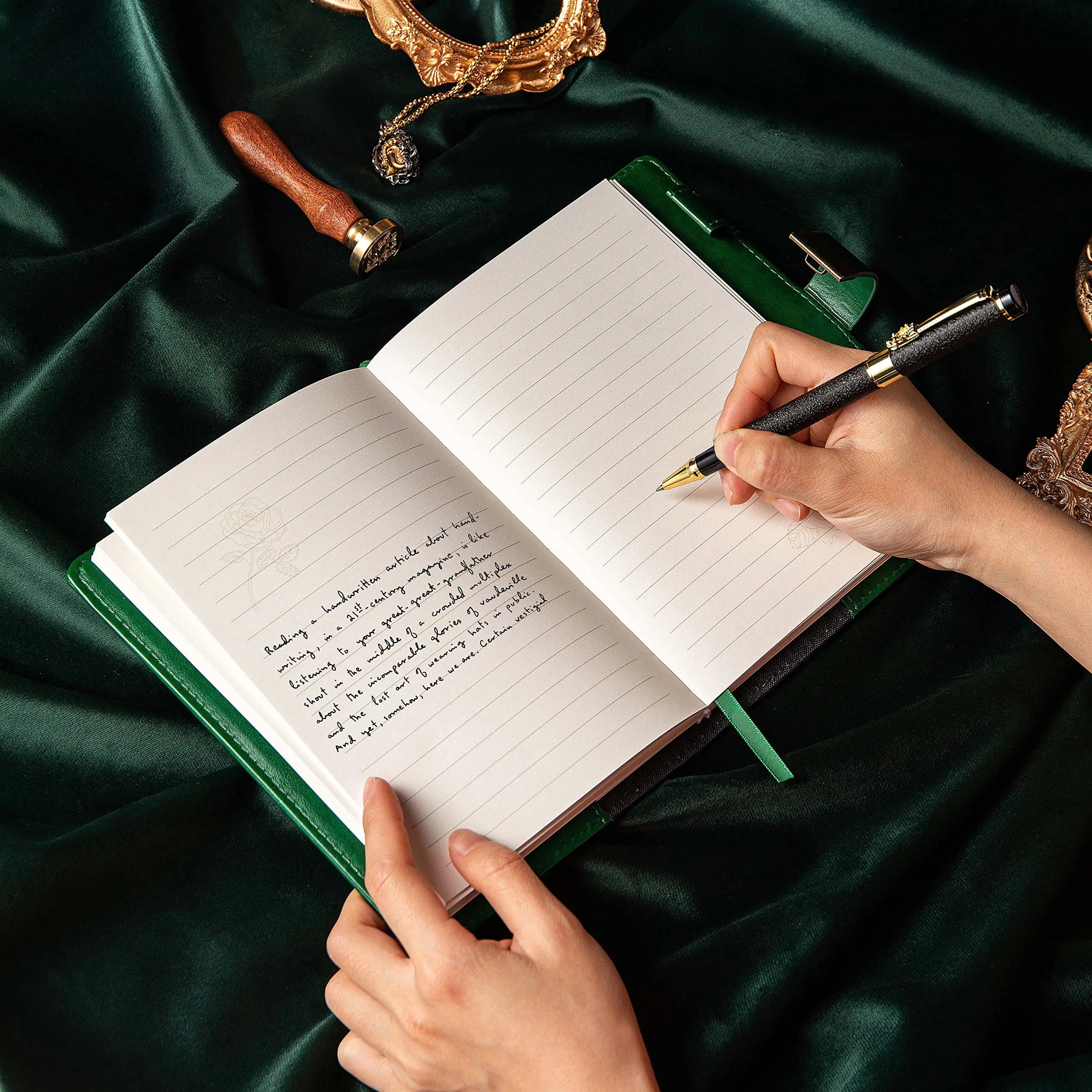 Retro Digital Password Notebook Journal with Lock Diary