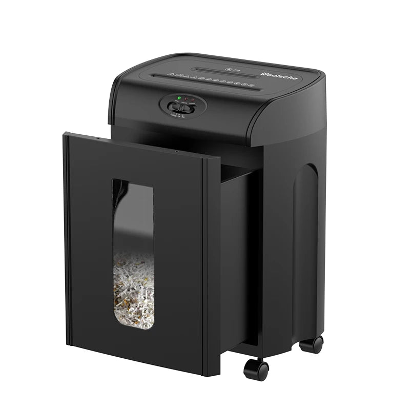 Paper Shredder, 16-Sheet Cross Cut with 4.76-Gallon Pull Out Basket,