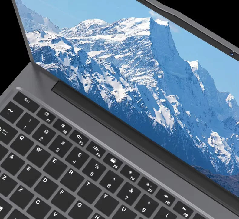 15.6" Ultra Slim Intel Core Computer Notebook PC Fingerprint Unlock Gaming
