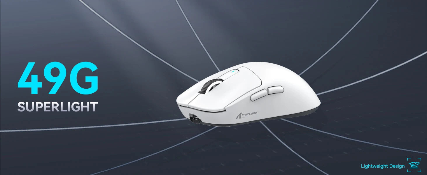 Wireless Gaming Mouse Sensor, Programmable Buttons