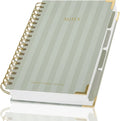 Thick Spiral Notebook with Tabs, Pages and Dividers
