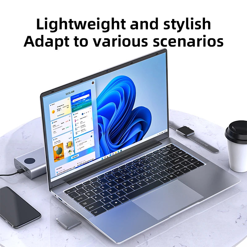 14.1inch Intel 11 Pro 2025 Notebook PC Office Computer PC