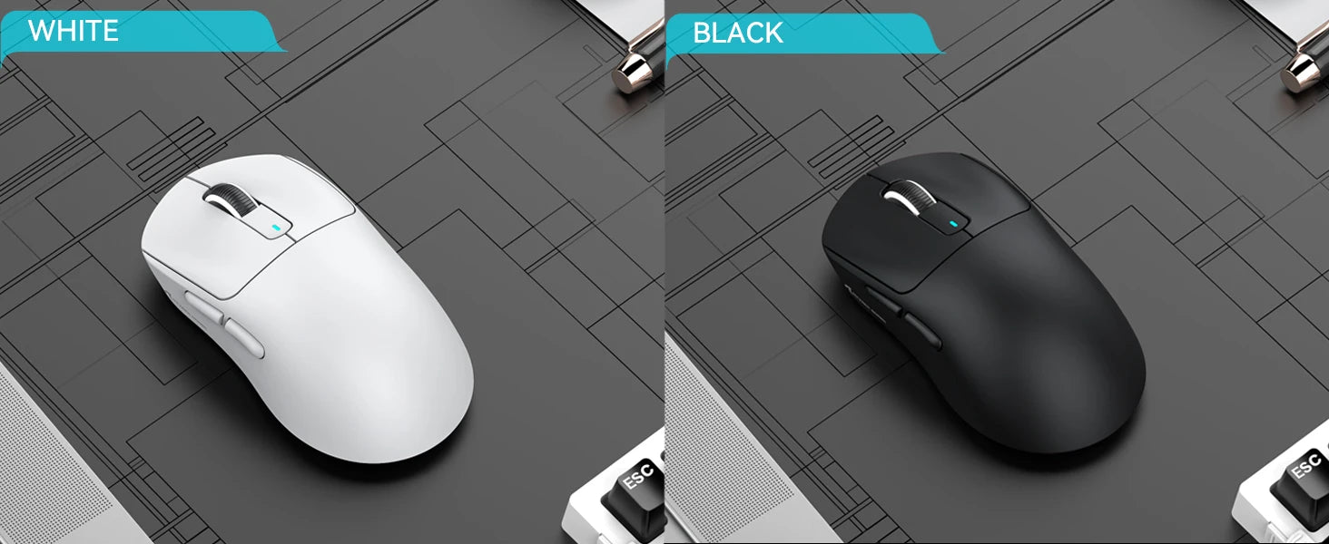 Wireless Gaming Mouse Sensor, Programmable Buttons