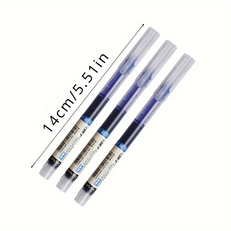 24 Pcs Straight Liquid Ball Pen Quick Drying