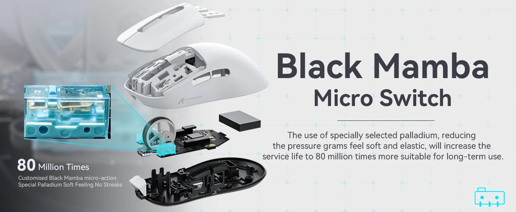 Wireless Gaming Mouse Sensor, Programmable Buttons