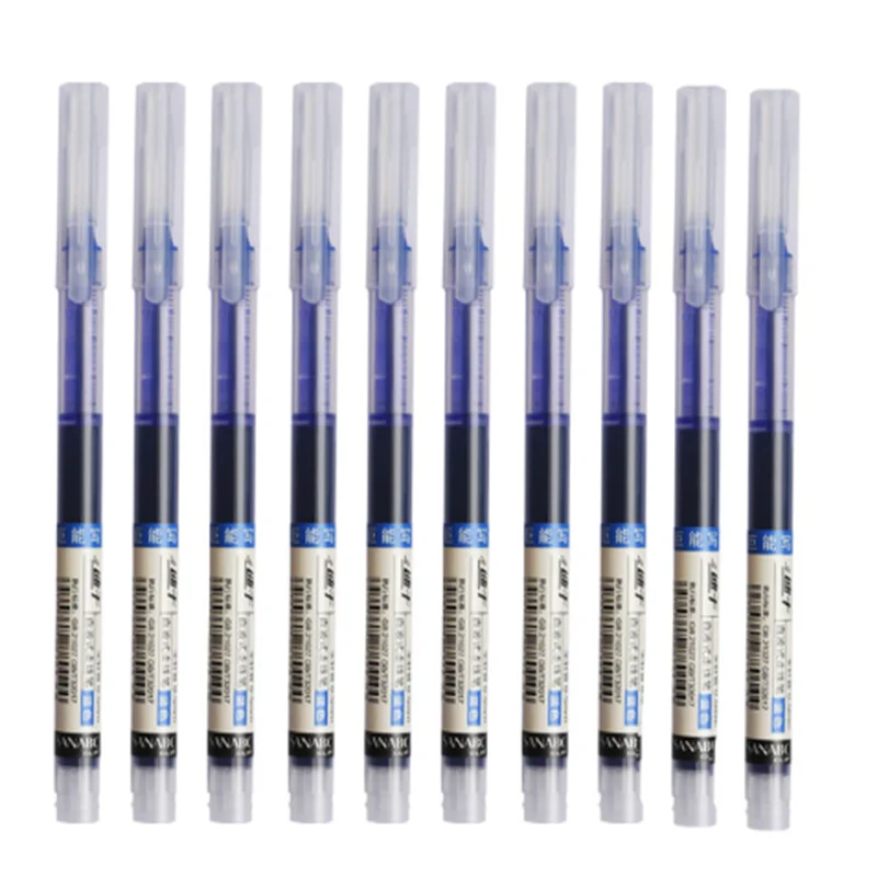 24 Pcs Straight Liquid Ball Pen Quick Drying