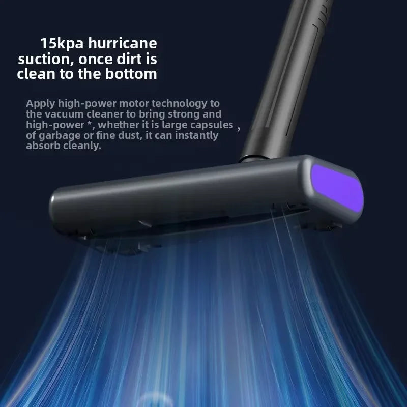 High Suction Power USB Rechargeable Cordless Home Portable Vacuum Cleaner
